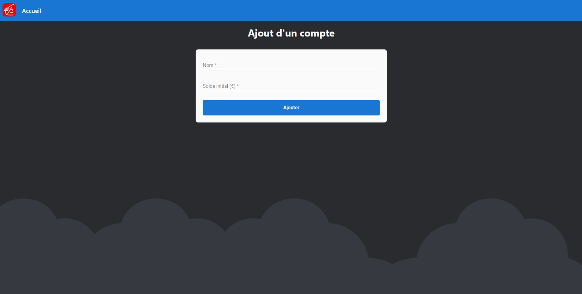 Gestion de compte illustration
