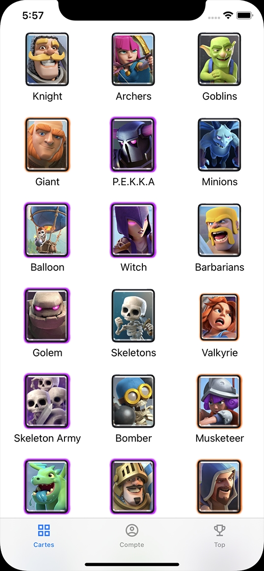 Stats Clash Royale illustration