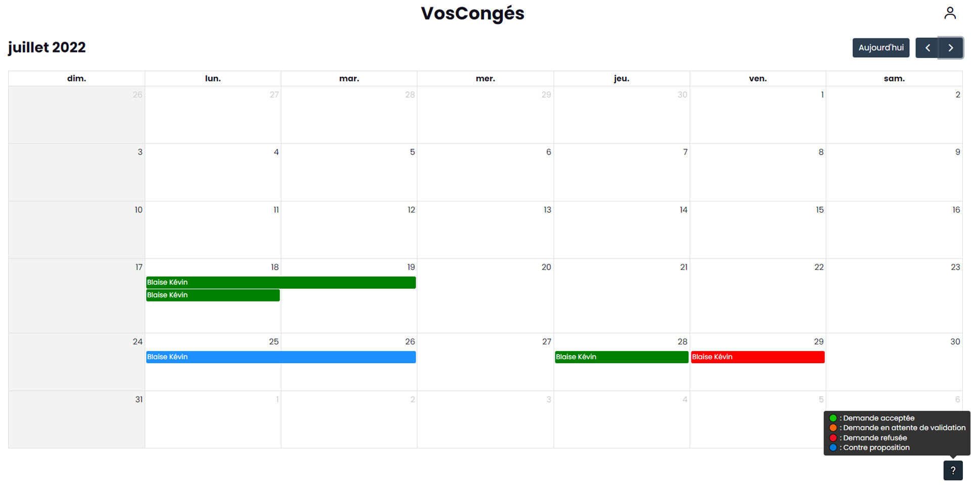 Vos Congés illustration